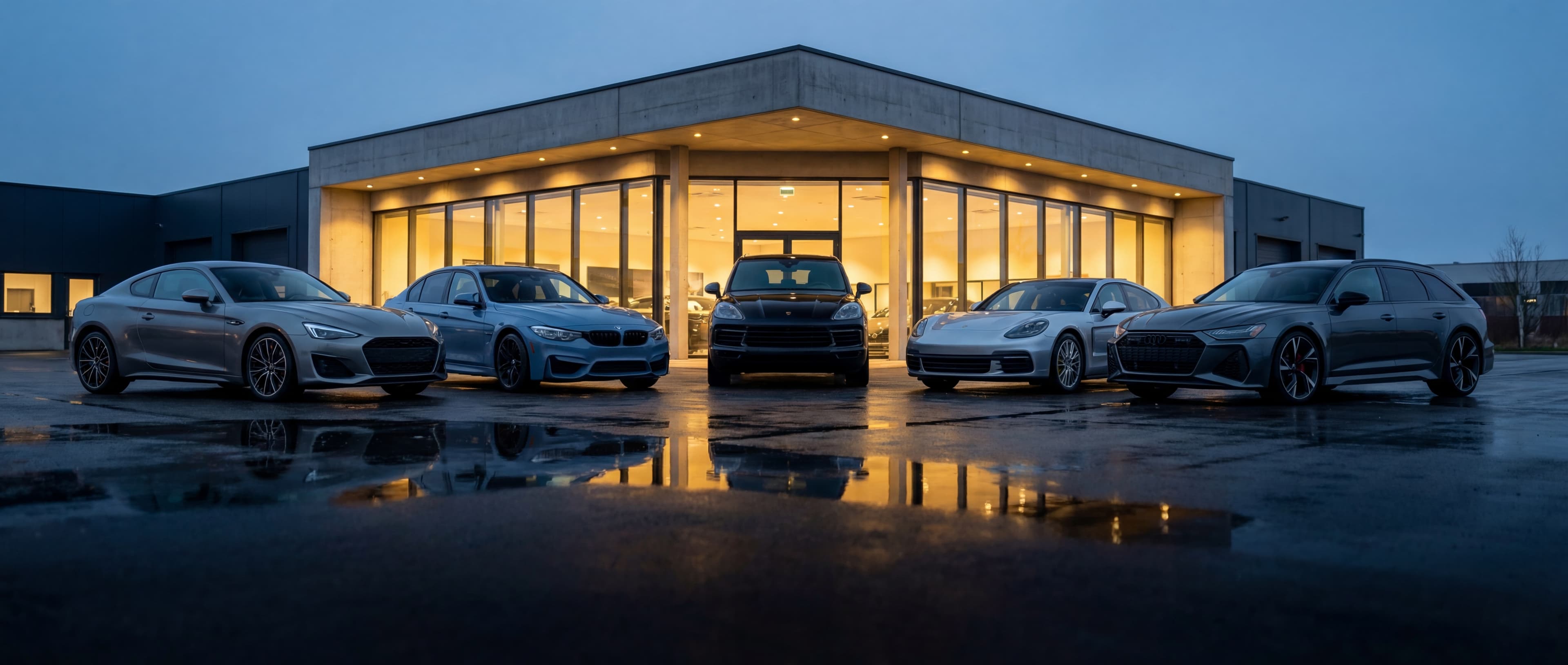 Luxury Car Showroom